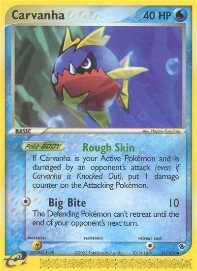 Carvanha 51/109 Reverse Common - MissingNo.