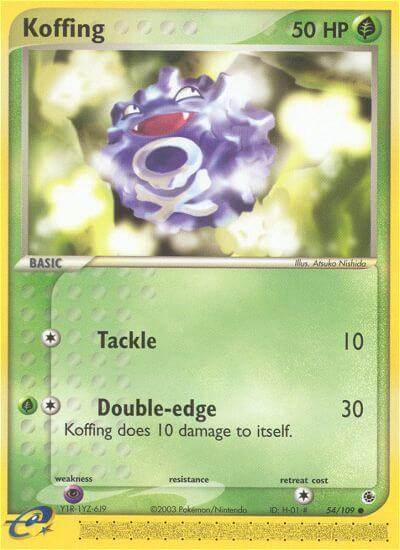 Koffing 54/109 Reverse Common - MissingNo.