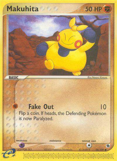 Makuhita 58/109 Reverse Common - MissingNo.