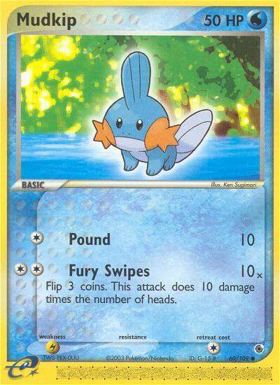 Mudkip 60/109 Reverse Common - MissingNo.