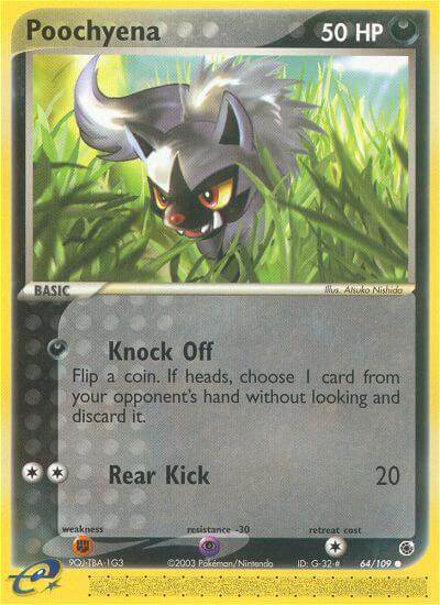 Poochyena 64/109 Reverse Common - MissingNo.