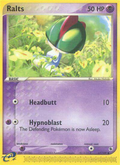 Ralts 67/109 Reverse Common - MissingNo.