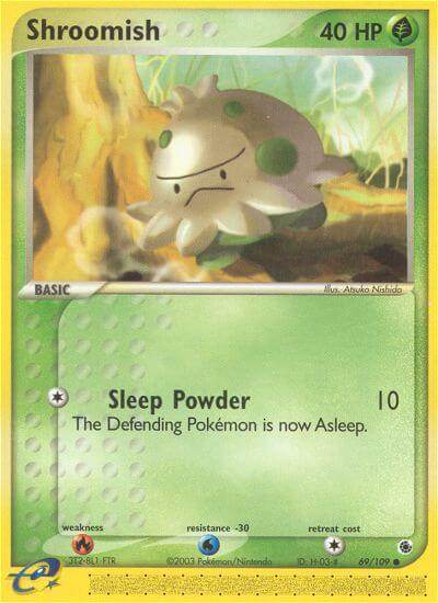 Shroomish 69/109 Reverse Common - MissingNo.