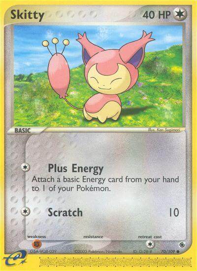 Skitty 70/109 Reverse Common - MissingNo.