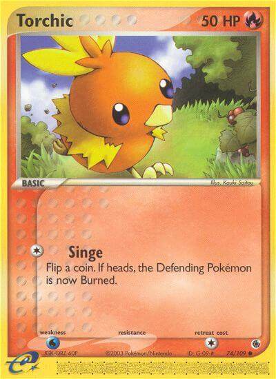 Torchic 74/109 Reverse Common - MissingNo.