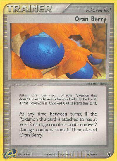 Oran Berry 85/109 Reverse Uncommon - MissingNo.