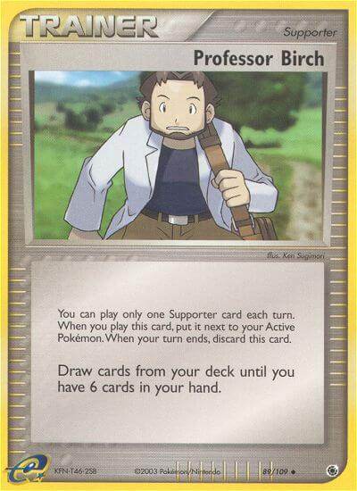 Professor Birch 89/109 Reverse Uncommon - MissingNo.