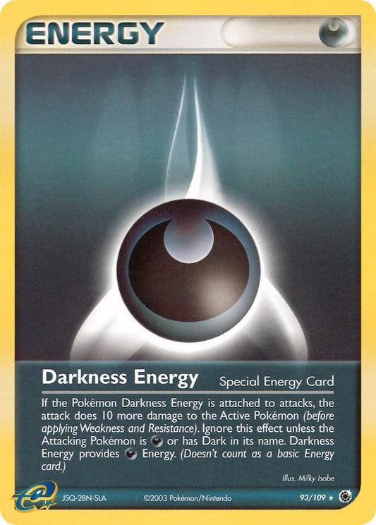 Darkness Energy 93/109 Cosmos Holo e-League Winner Promo - MissingNo.
