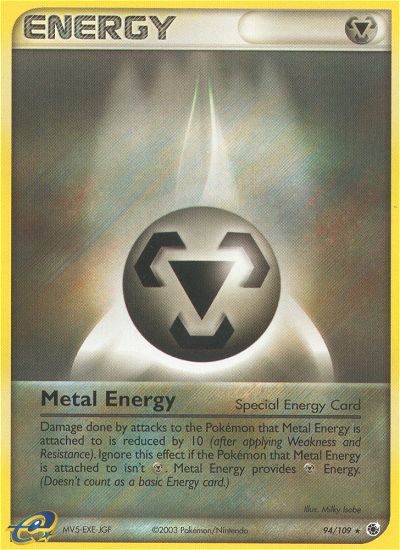 Metal Energy 94/109 Reverse Rare - MissingNo.