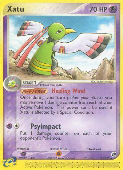 Xatu 55/100 Reverse Uncommon - MissingNo.