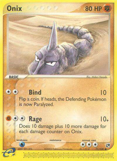 Onix 71/100 Reverse Common - MissingNo.
