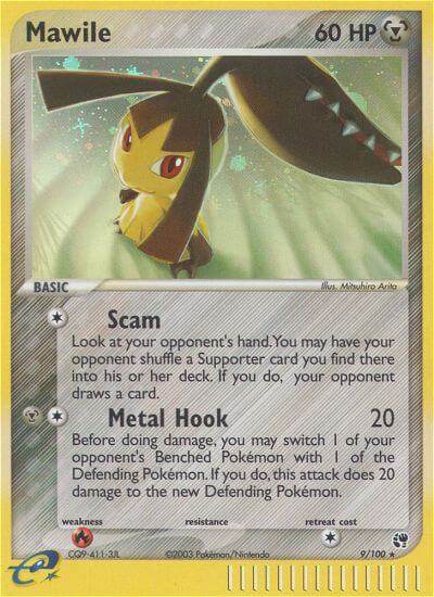 Mawile 9/100 Holo Rare - MissingNo.