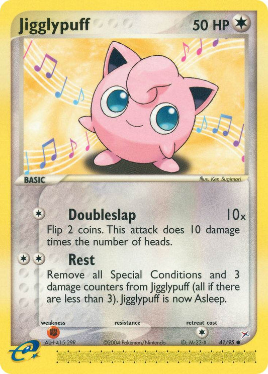 Jigglypuff 41/95 Reverse Common - MissingNo.