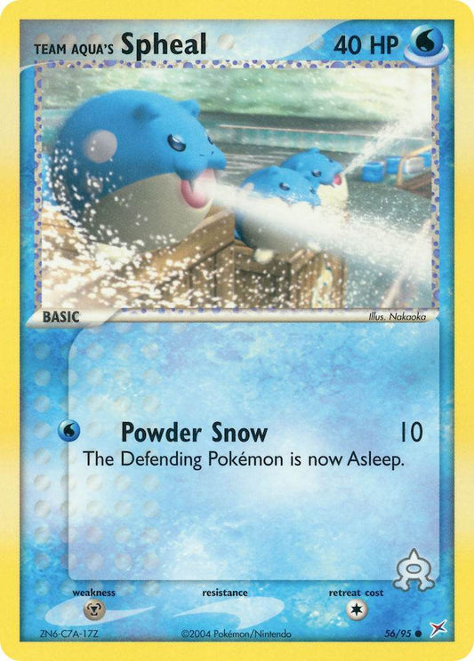 Team Aqua's Spheal 56/95 Reverse Common - MissingNo.