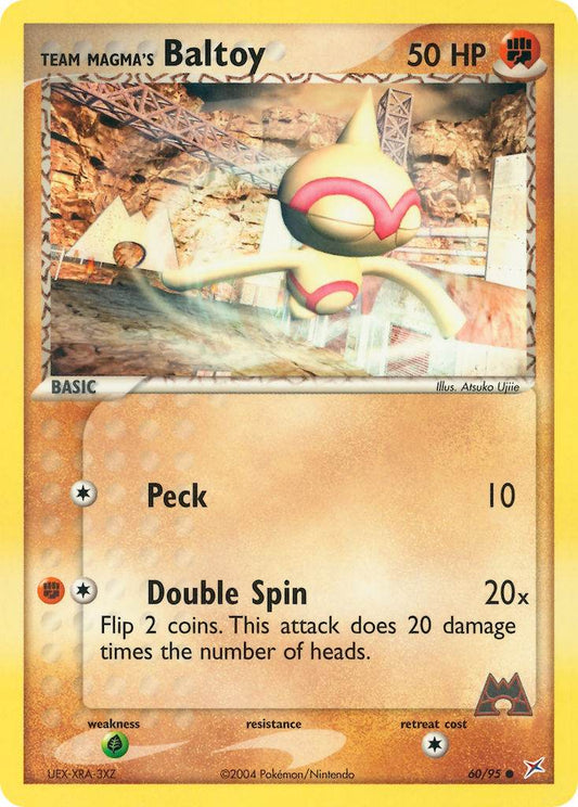 Team Magma's Baltoy 60/95 Reverse Common - MissingNo.