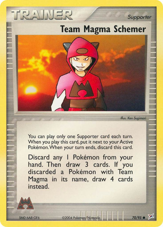 Team Magma Schemer 70/95 Common - MissingNo.