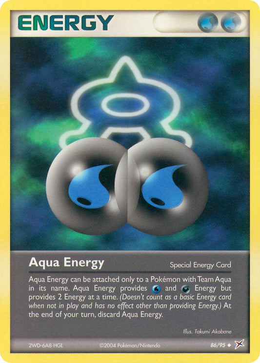 Aqua Energy 86/95 Reverse Uncommon - MissingNo.