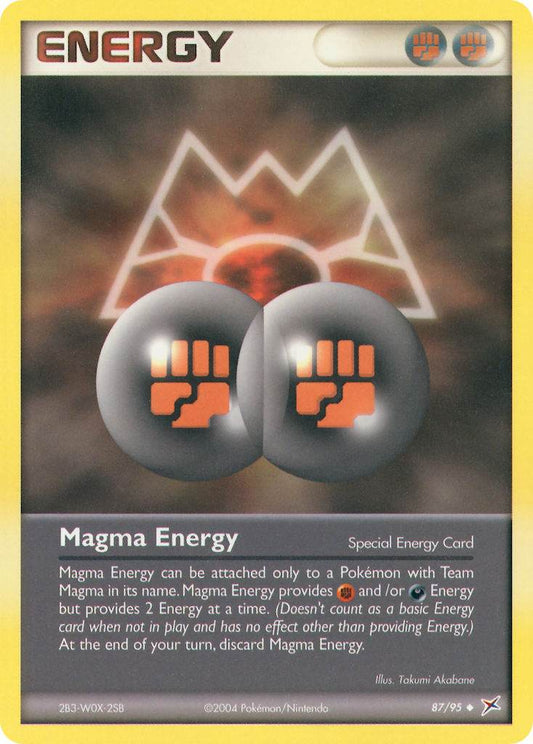 Magma Energy 87/95 Reverse Uncommon - MissingNo.