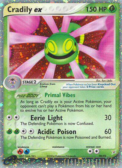 Cradily ex 90/95 Holo Rare ex - MissingNo.