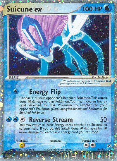 Suicune ex 94/95 Holo Rare ex - MissingNo.