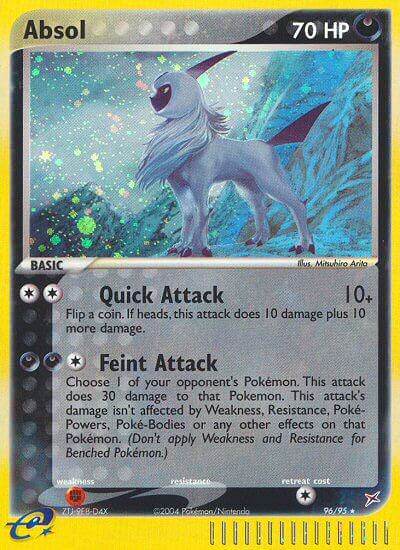 Absol 96/95 Holo Box Topper - MissingNo.