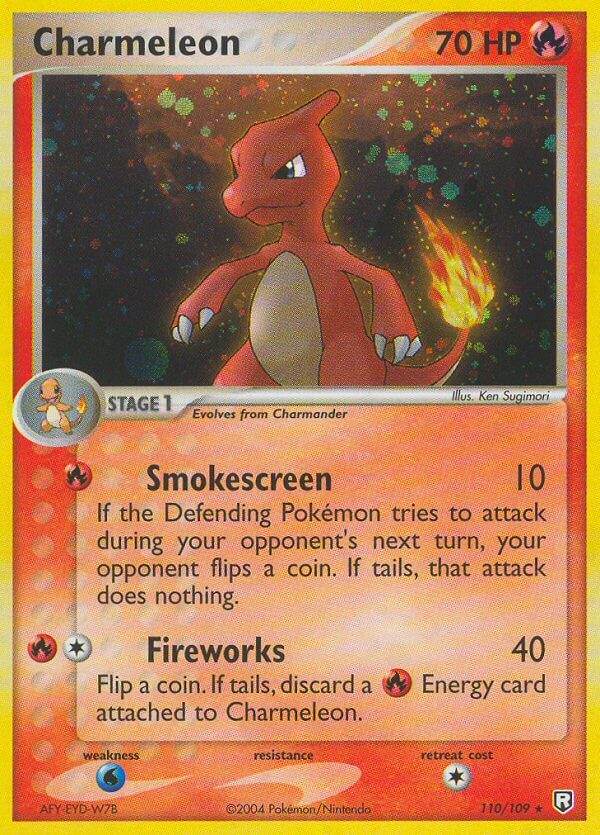 Charmeleon 110/109 Holo Box Topper - MissingNo.