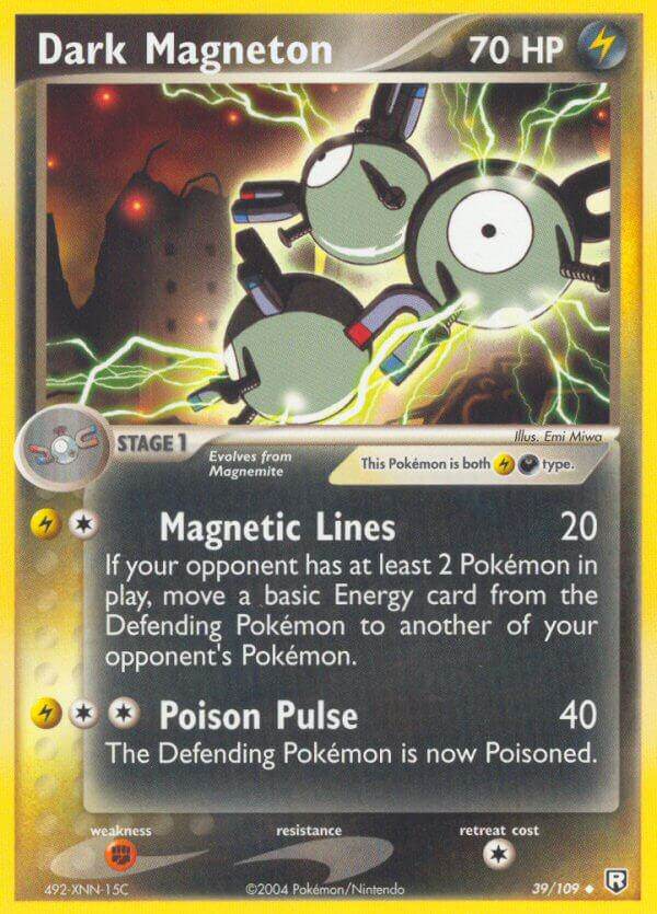 Dark Magneton 39/109 Uncommon - MissingNo.