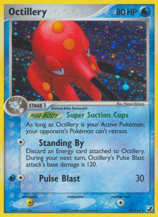 Octillery 10/115 Reverse Rare - MissingNo.