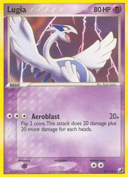 Lugia 29/115 Pokémon Rocks America 2005 Promo - MissingNo.