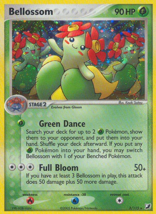 Bellossom 3/115 Holo Rare - MissingNo.