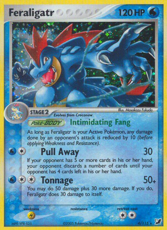 Feraligatr 4/115 Holo Rare - MissingNo.