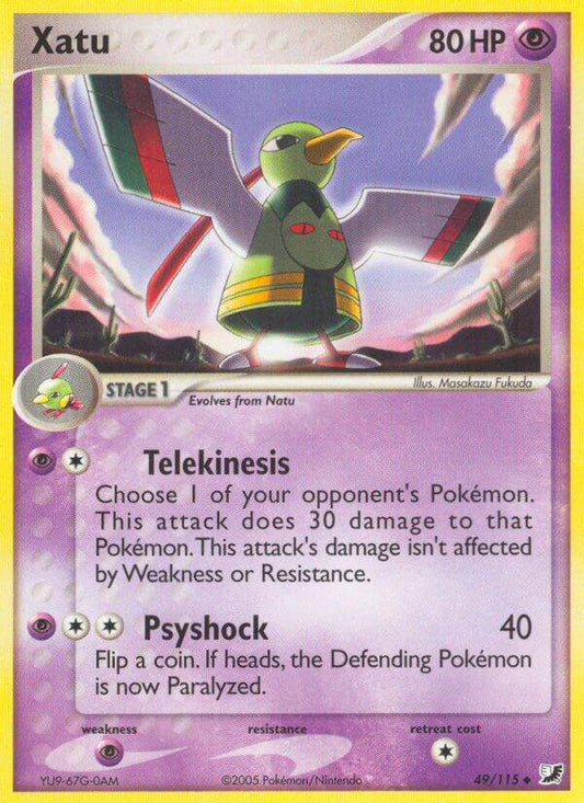 Xatu 49/115 Reverse Uncommon - MissingNo.