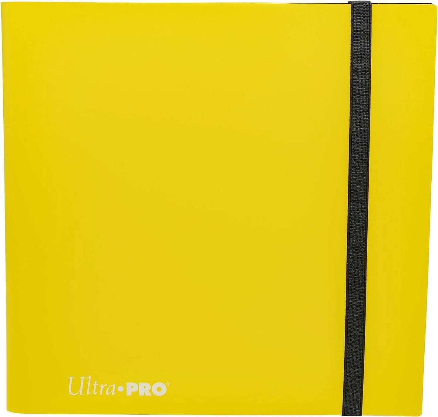 Ultra Pro 12-Pocket PRO-Binder - Lemon Yellow - MissingNo.
