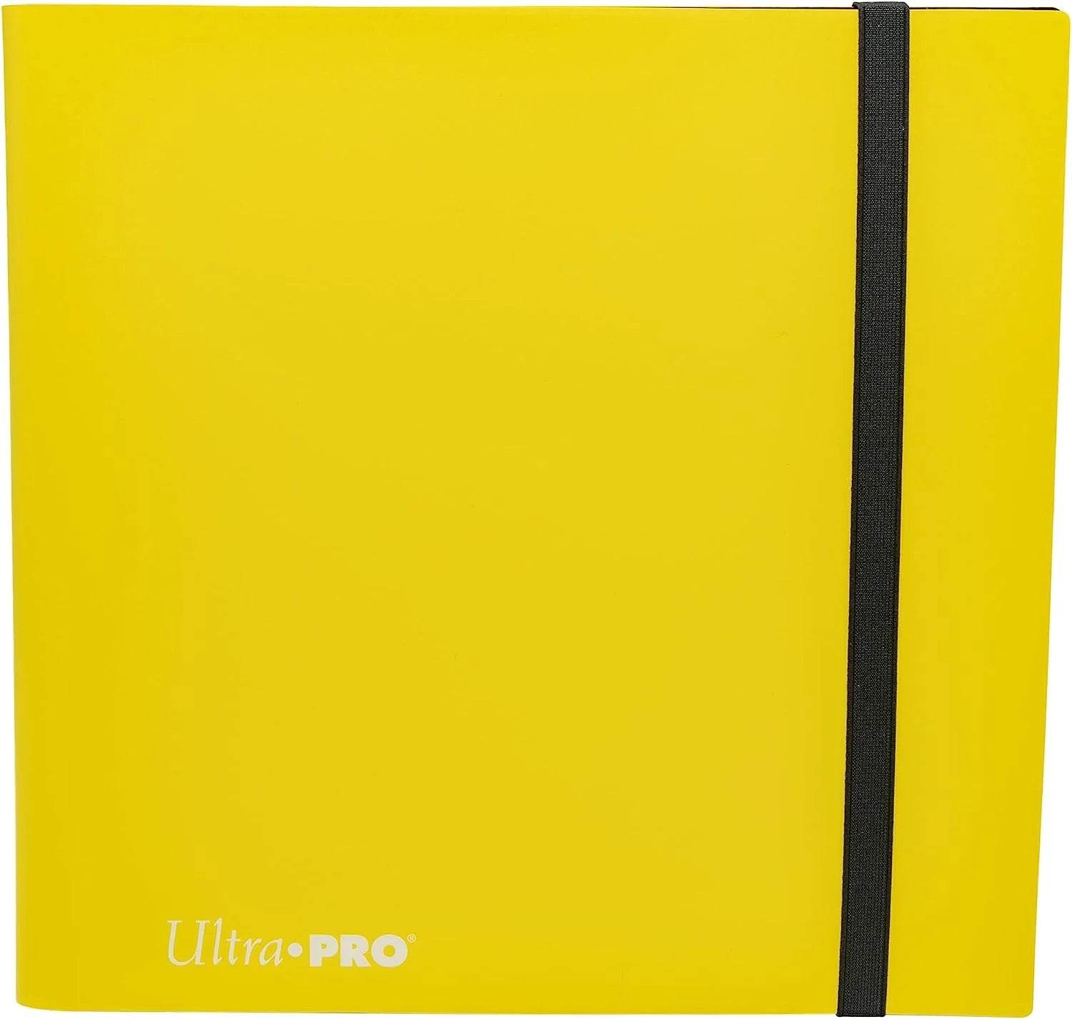 Ultra Pro 12-Pocket PRO-Binder - Lemon Yellow - MissingNo.
