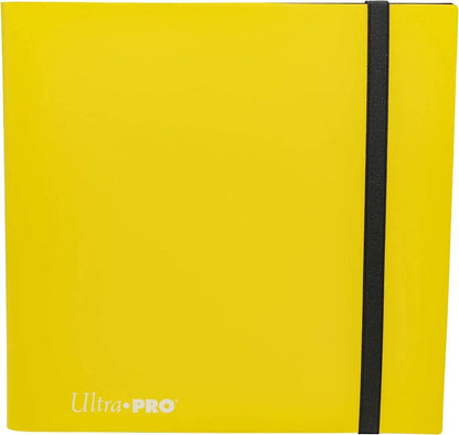 Ultra Pro 12-Pocket PRO-Binder - Lemon Yellow - MissingNo.