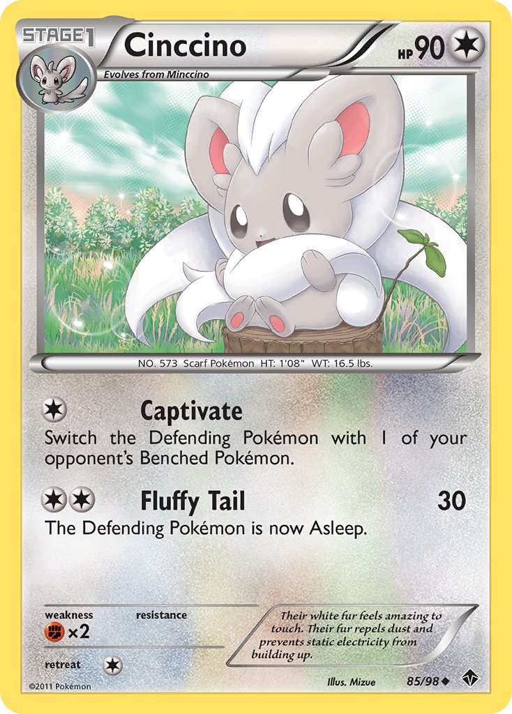 Cinccino 85/98 Reverse Uncommon - MissingNo.