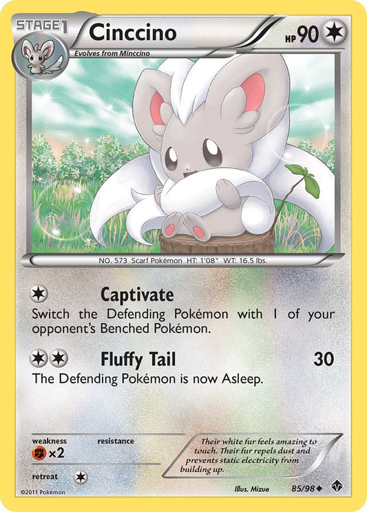 Cinccino 85/98 Reverse Uncommon - MissingNo.