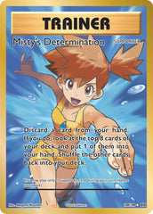 Misty's Determination 108/108 Holo Ultra Rare