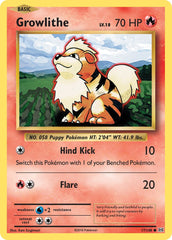 Growlithe 17/108 Reverse Common