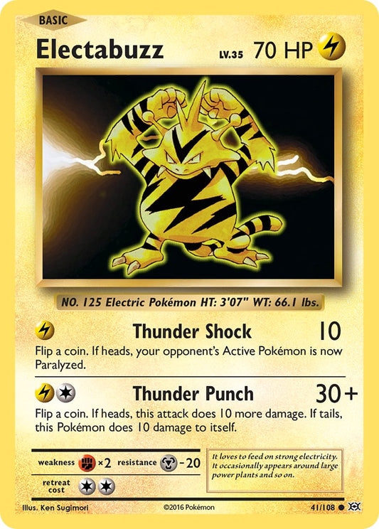 Electabuzz 41/108 Reverse Common - MissingNo.