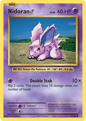 Nidoran M 43/108 Reverse Common