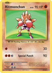 Hitmonchan 62/108 Reverse Rare