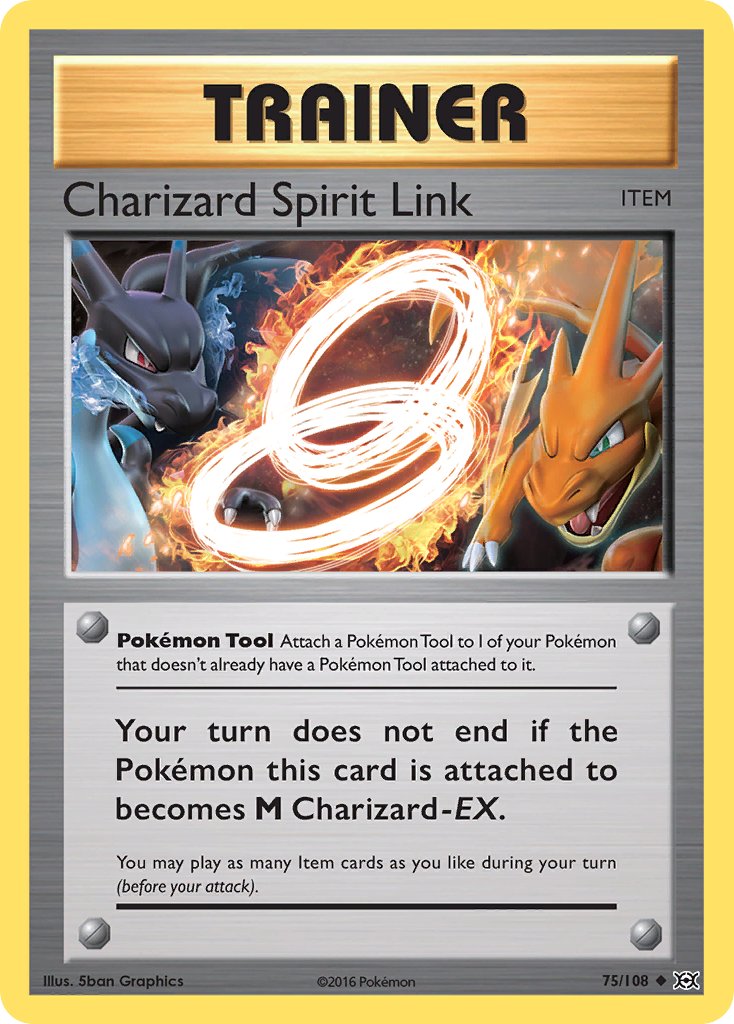 Charizard Spirit Link 75/108 Uncommon - MissingNo.