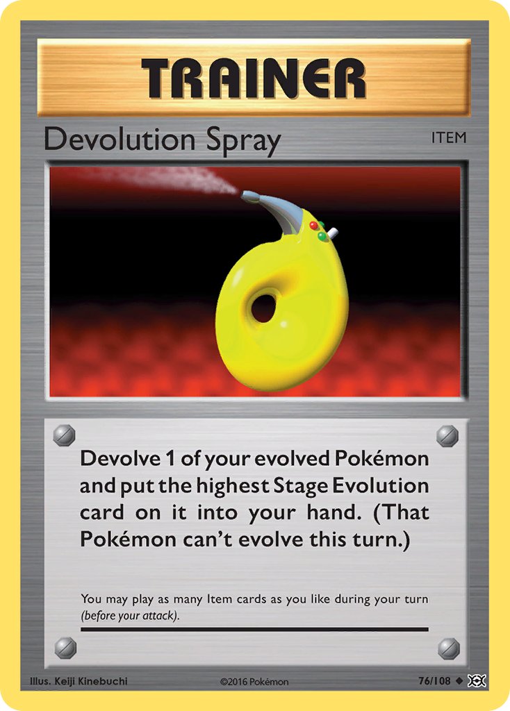 Devolution Spray 76/108 Uncommon - MissingNo.