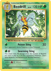 Beedrill 7/108 Reverse Rare