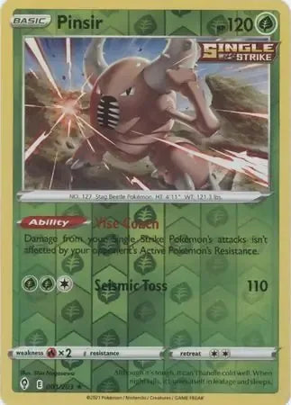 Pinsir 1/203 Reverse Rare