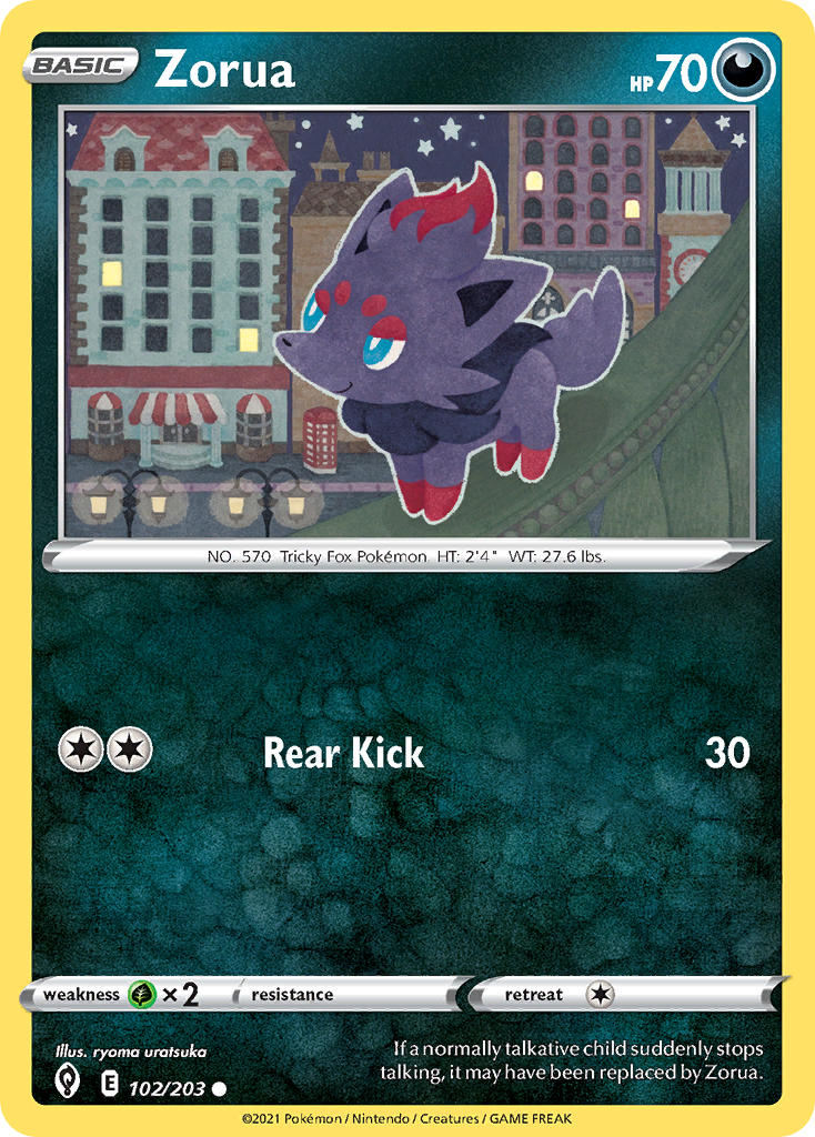 Zorua 102/203 Common