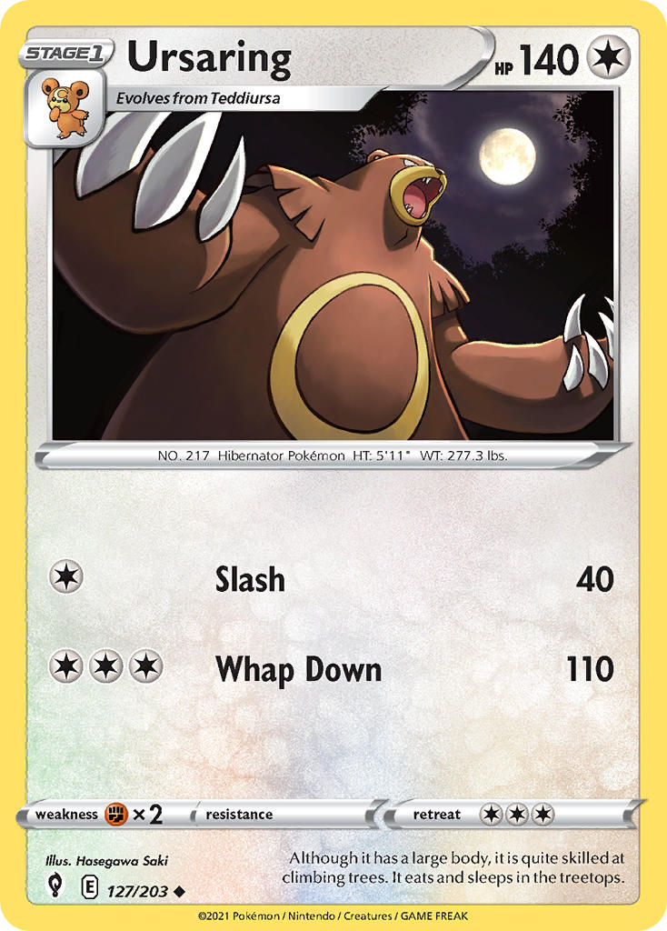 Ursaring 127/203 Uncommon