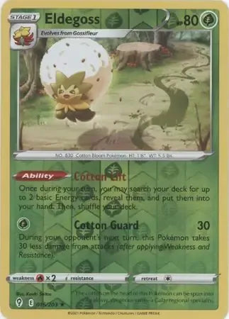 Eldegoss 16/203 Reverse Rare