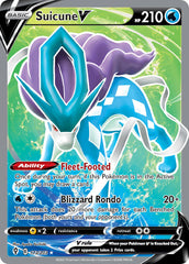 Suicune V 173/203 Holo Ultra Rare V